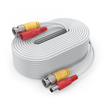 SECURITYVUE SMARTHOME CCTV CAMERA EXTENSION CABLE 18.3M WITH CONNECTORS