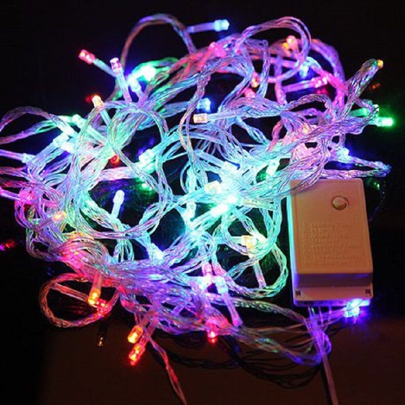 10M RGB LED Inter-Connecting Clear Cable Fairy Light - ZYF-D77