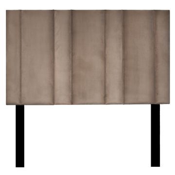 Mia Headboard - Beige Velvet - Double