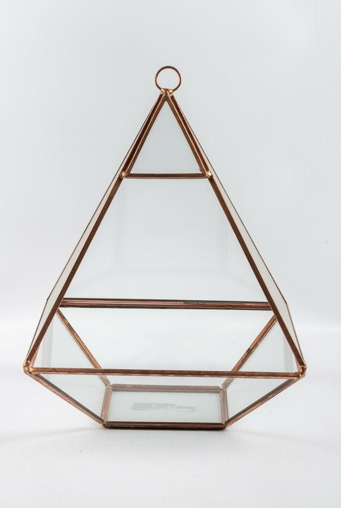 PYRAMID 15CMX15CMX20CM ROSE GOLD