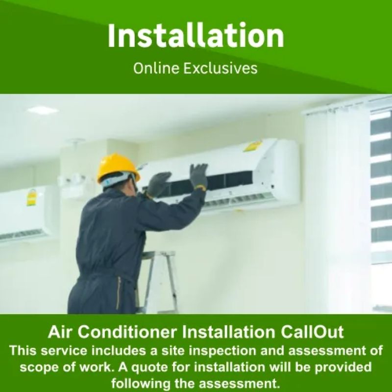 Aircon Installation Callout by Monyem Holding