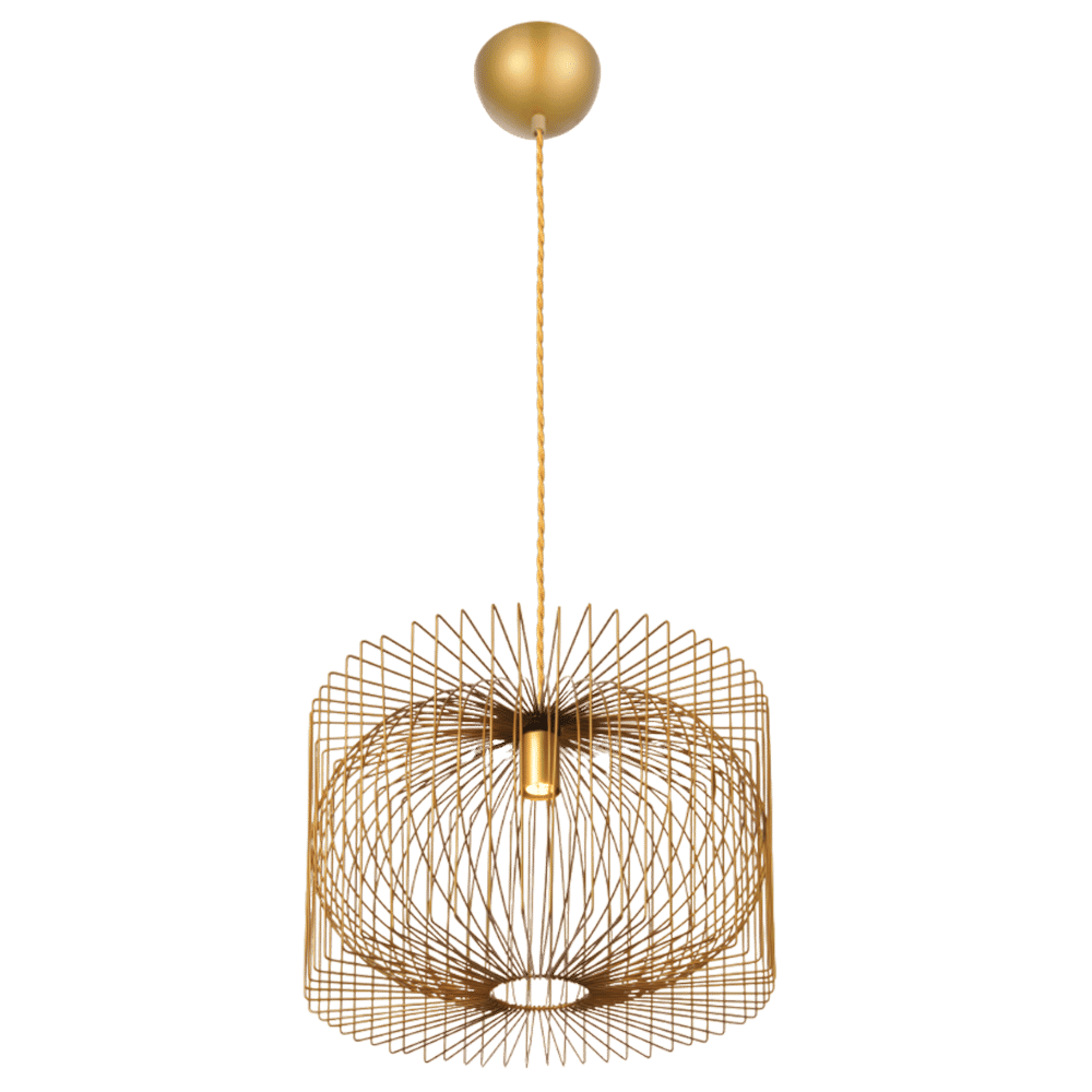 Pendant Lighting – Scandinavian Range – Gold Metal