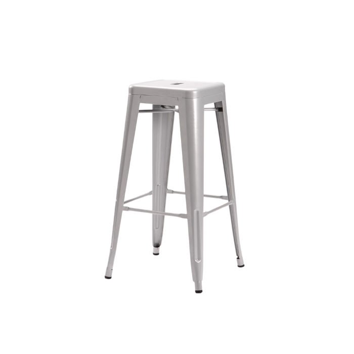 Bronx Barstool - Silver
