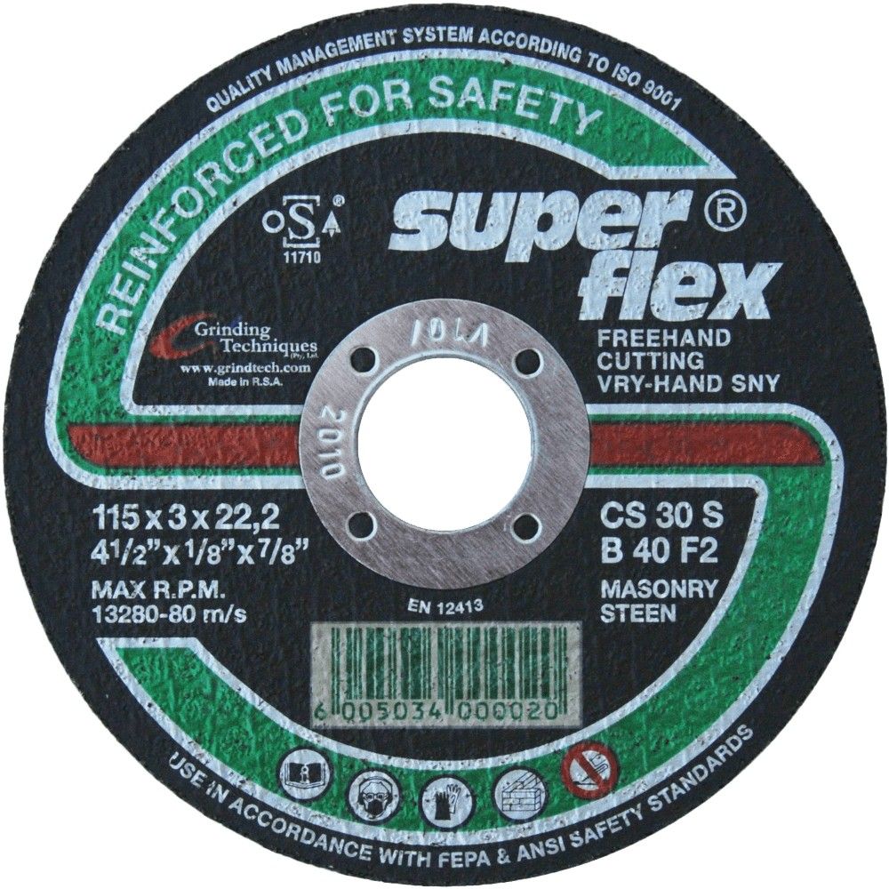 Cutting Wheel Masonry 115 X 3mm