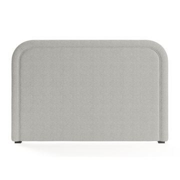 Bella Linen Headboard Grey Single