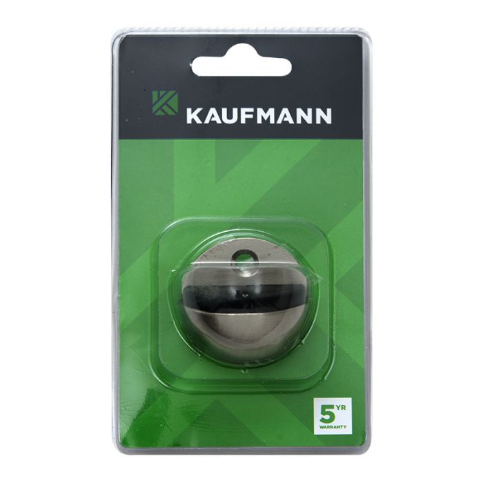 Kaufmann Door Stop - Household - Satin Chrome - 2 Per Pack - 3 Pack