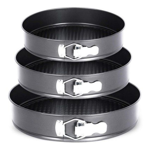 Set of 3 Non Stick Cake Pan Set
