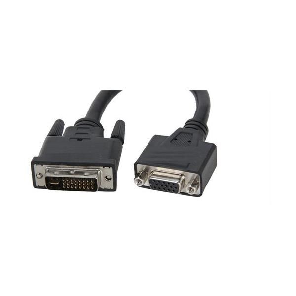 UniQue DVI Male to VGA Female 1.8m Cable, OEM, No Warranty