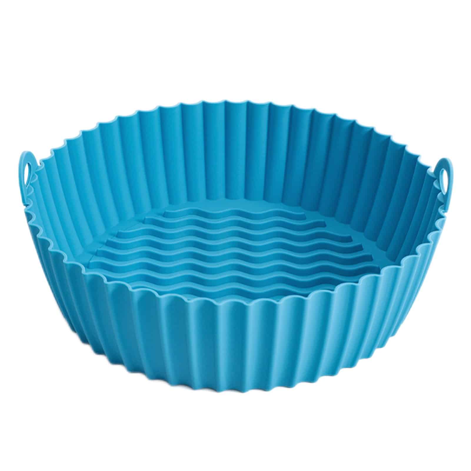 Silicone baskets for Air fryers - Blue