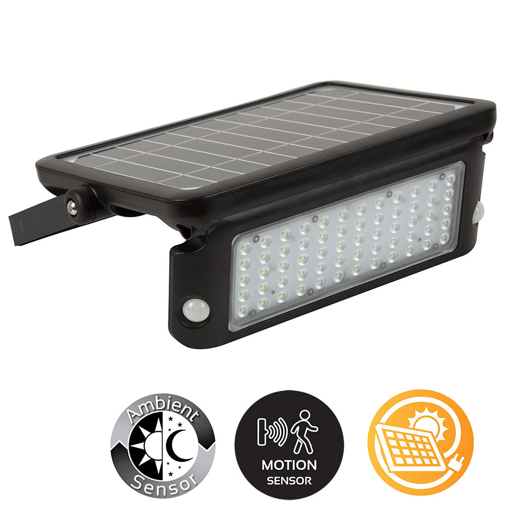 Eurolux Solar LED Motion Sensor Flood Light