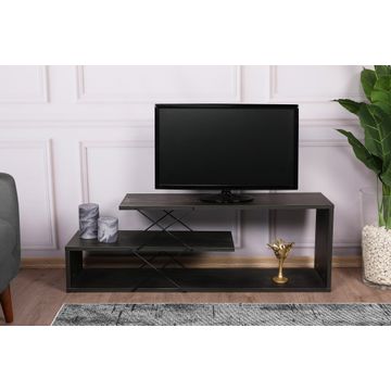 TV Stand Zigzag - Dark Brown