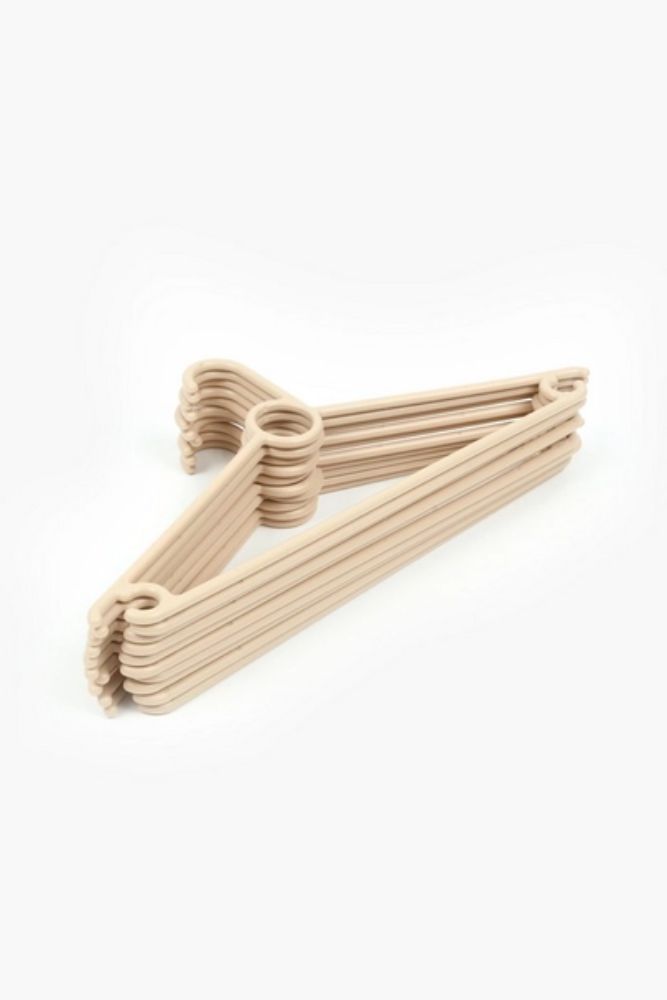 10 PACK FELT HANGERS Space-Saving, Non-Slip & Gentle on Clothes