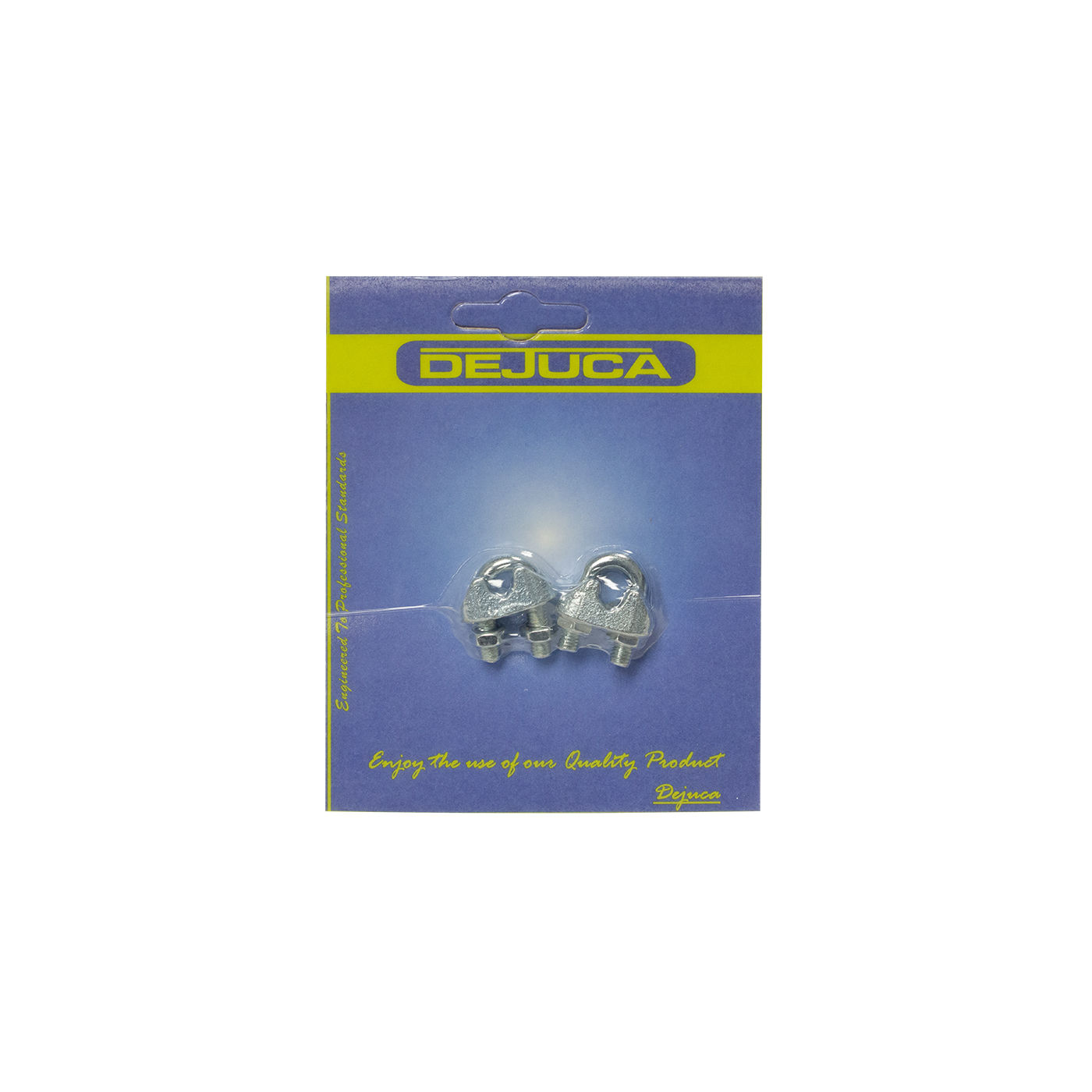 Dejuca - Wire - Rope - Clamp - 6mm - 2/pkt