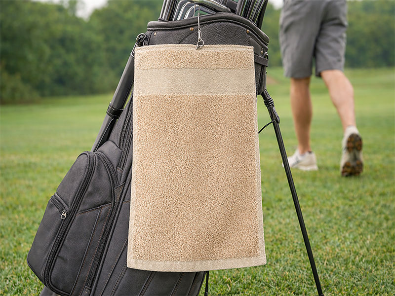 Golf Terry Towel 380GSM - 030x050cms - Pebble(1 Piece Pack)