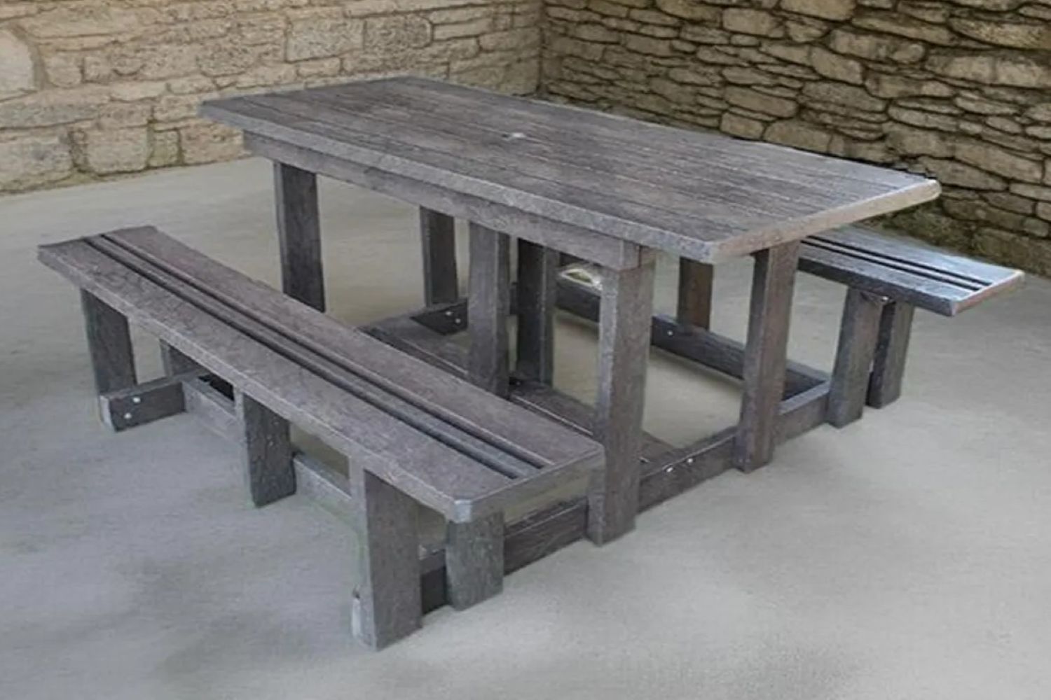 Picnic Table 6-Seater Standard (Recycled Plastic)