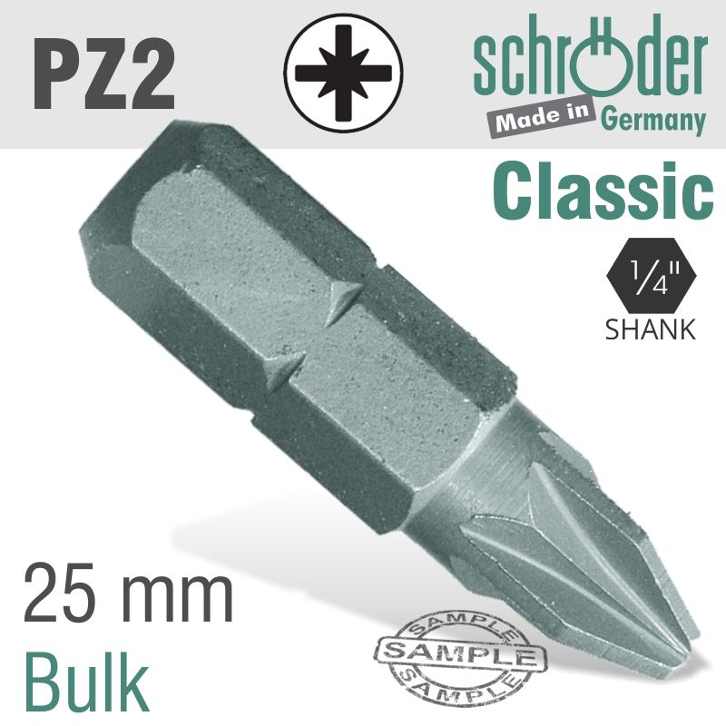 POZI.NO.2X25MM CLASSIC BIT BULK | LEROY MERLIN South Africa