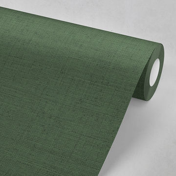 Easy to Apply DIY Wallpaper Rolls in Greenish