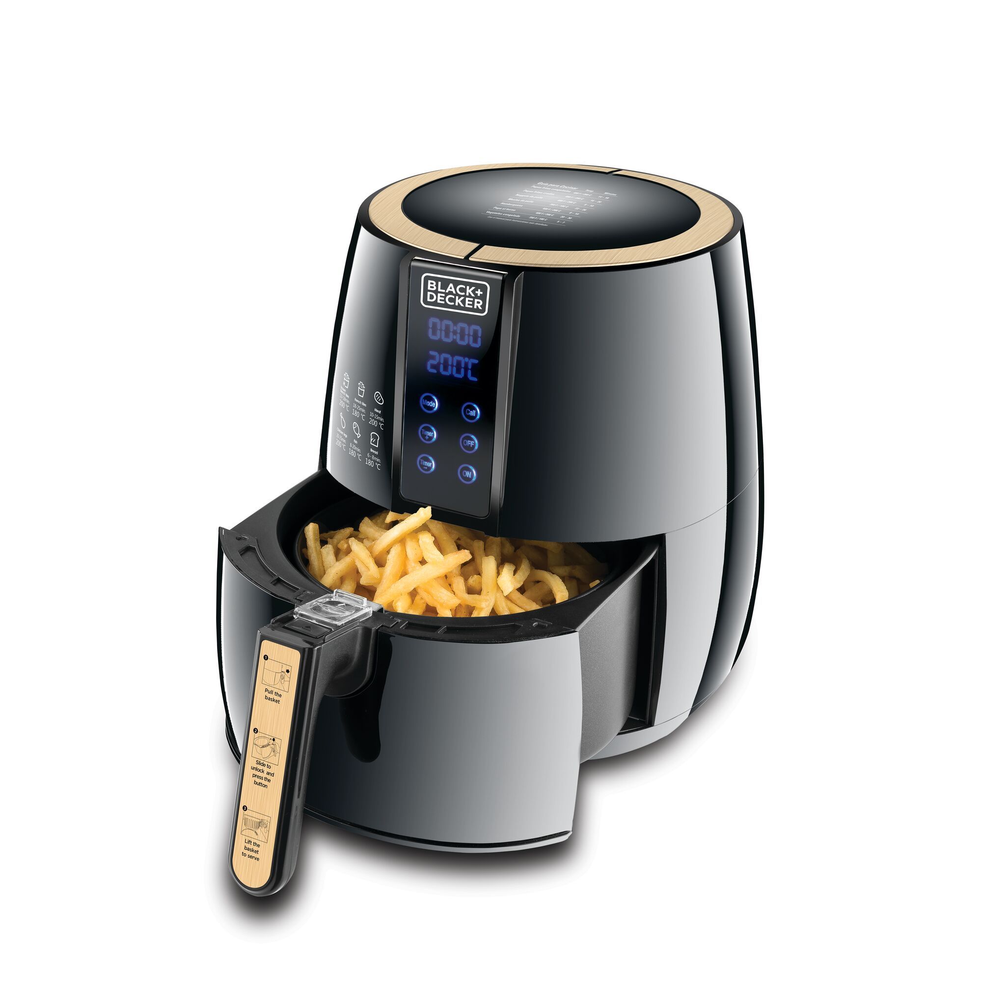 BLACK&DECKER Black+Decker - 4 litre Air Fryer Range AerOfry