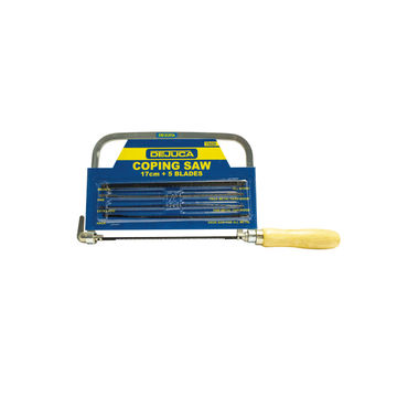 Dejuca - Coping Saw + 5 Blades - Card - 2 Pack