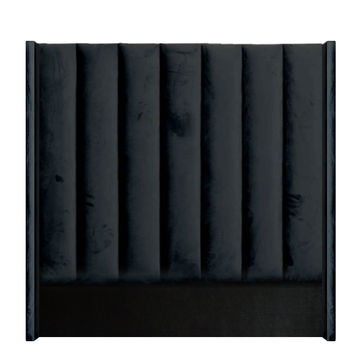 Nu Dekor - Linzy Winged Headboard - King - Black
