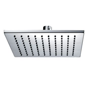 Shower Head Square 6" Chrome