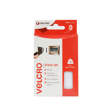 Stick On Tape 20mm x 1m white