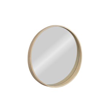Paramount Mirrors & Prints - Round Stretching 600 - White Washed
