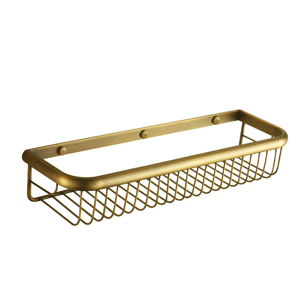 GBB040 - BRUSHED GOLD SIDE SHOWER SHELF