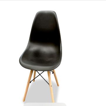 Wooden leg dining chairs