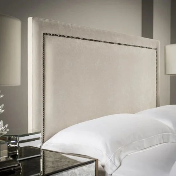 Hoddoh Studded King Headboard
