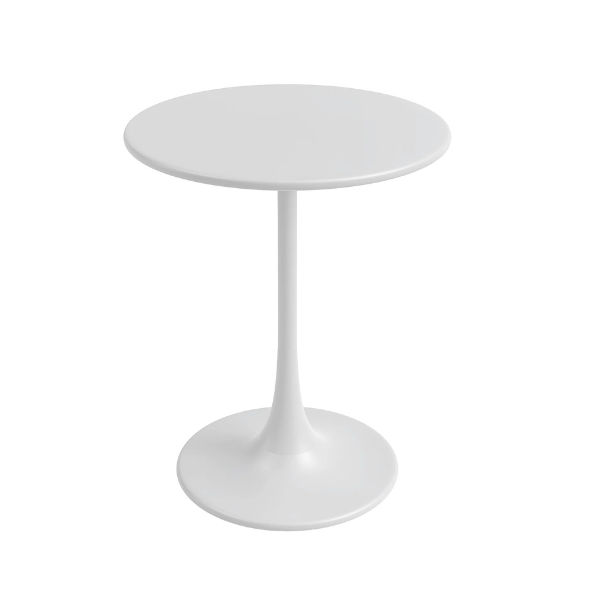 Chair Crazy Kurv 60Round Bistro Table - White