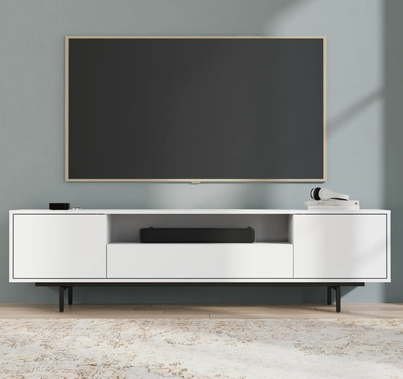 GreenLine Interiors Jandre Tv Stand White
