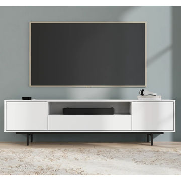 GreenLine Interiors Jandre Tv Stand White