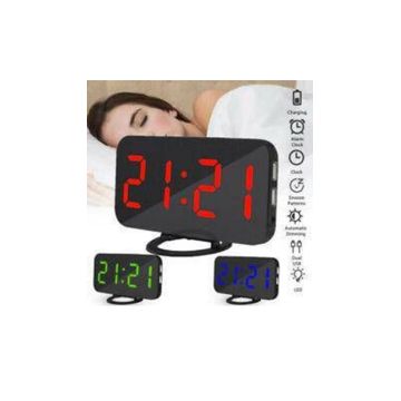 LED Mirror Clock