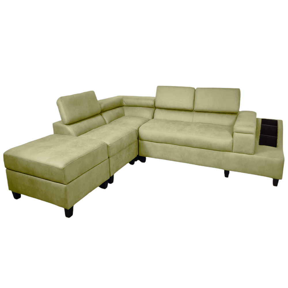 Phoebe L Shape Corner Sofa - SD-Cream