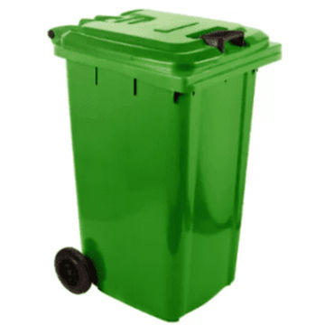 240L Wheelie Bin - Green