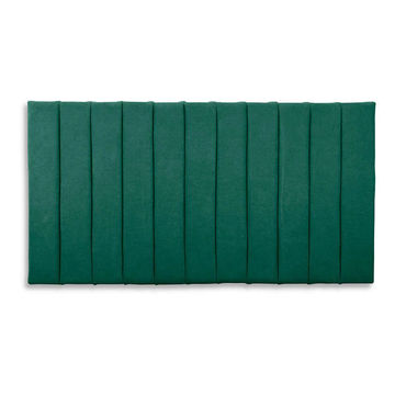 Tracy Panel Velvet Headboard - Green - Single