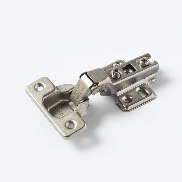 Hinge, Gelmar, Half Overlay 110, 10mm, 4 Hole Plate, Slide-On (20 PACK ...