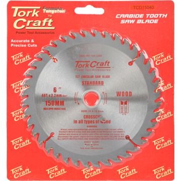 Blade Tct 150 X 40T 20/16 General Purpose Combination Wood