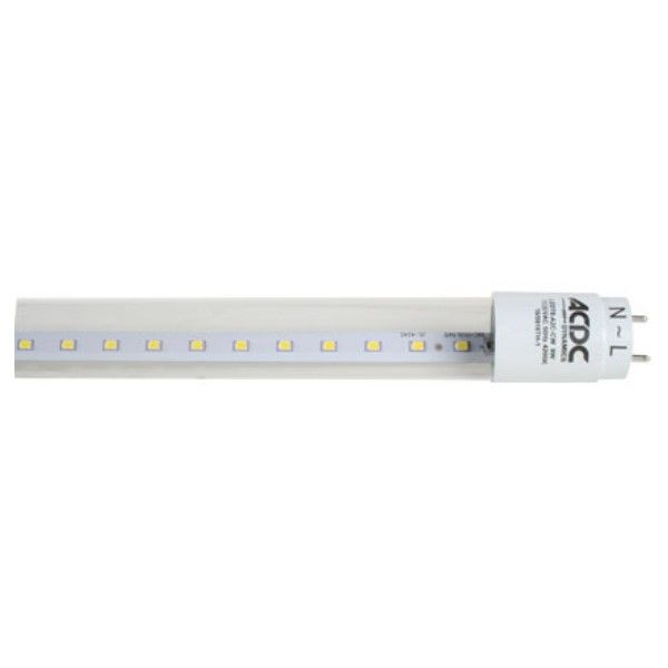 230VAC 9W Daylight,  Clear,  550mm 2Ft LED T8 Tube