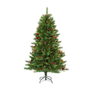 CHRISTMAS TREE WITH PINE CONES 1.8M 838 POINTS