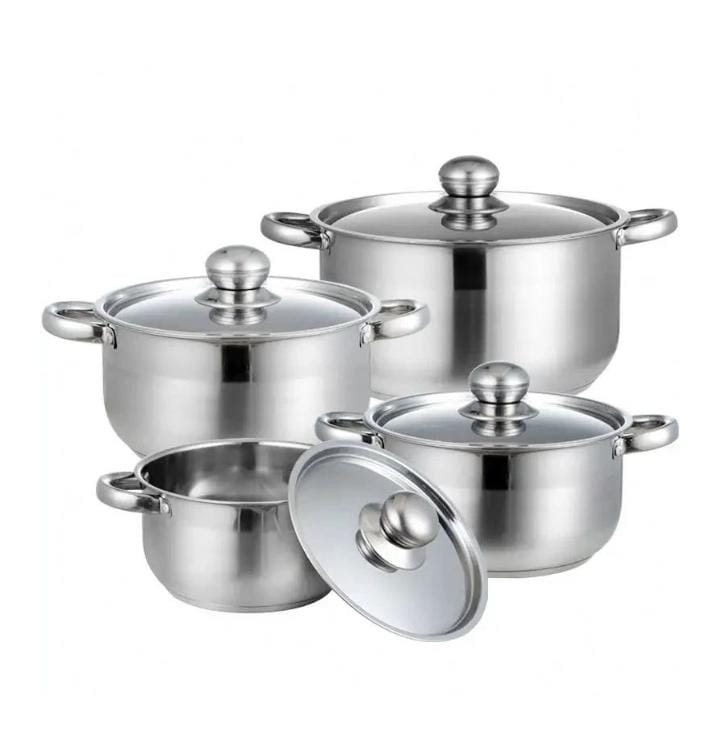 Condere - 8 Piece Stainless Steel Cookware