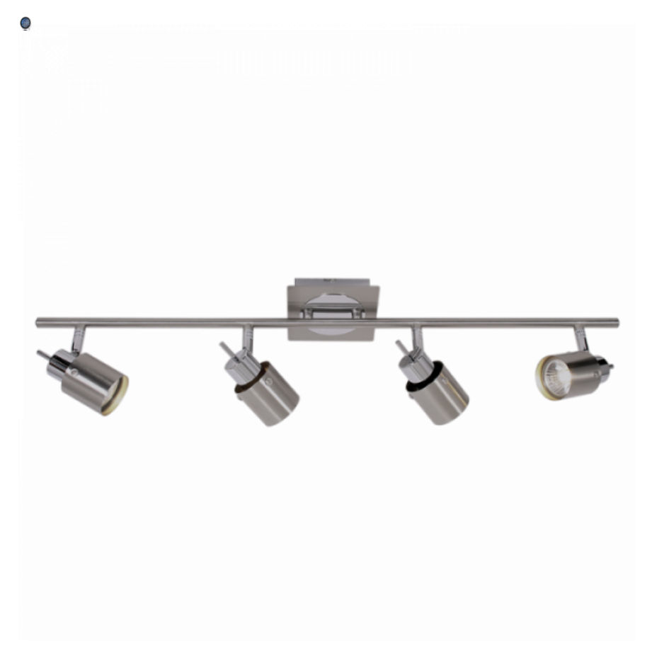 Satin and Polished Chrome Spotlight