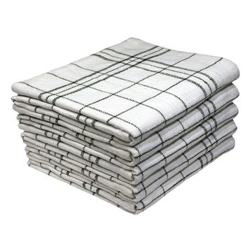 Bunty's Kitchen Towel - Design 2182 - 053x076cms - (05 Pc Pack) - Checks - Jolly Green