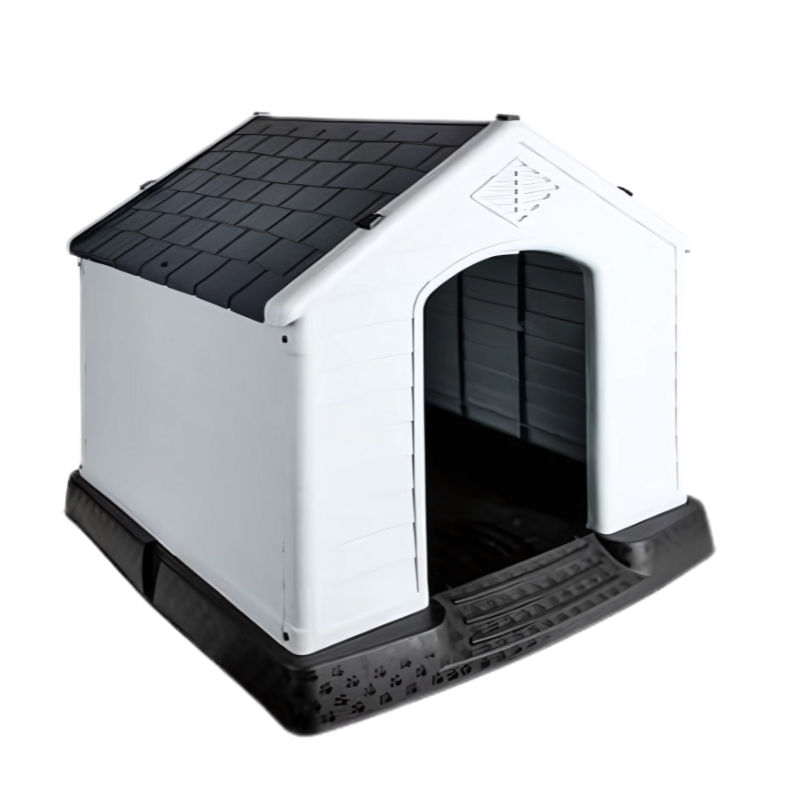 Pet dog kennel 73x66x69cm plastic