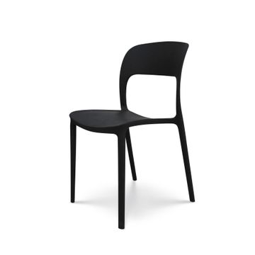 Vega Minimalist Chair - Black - Fine Living