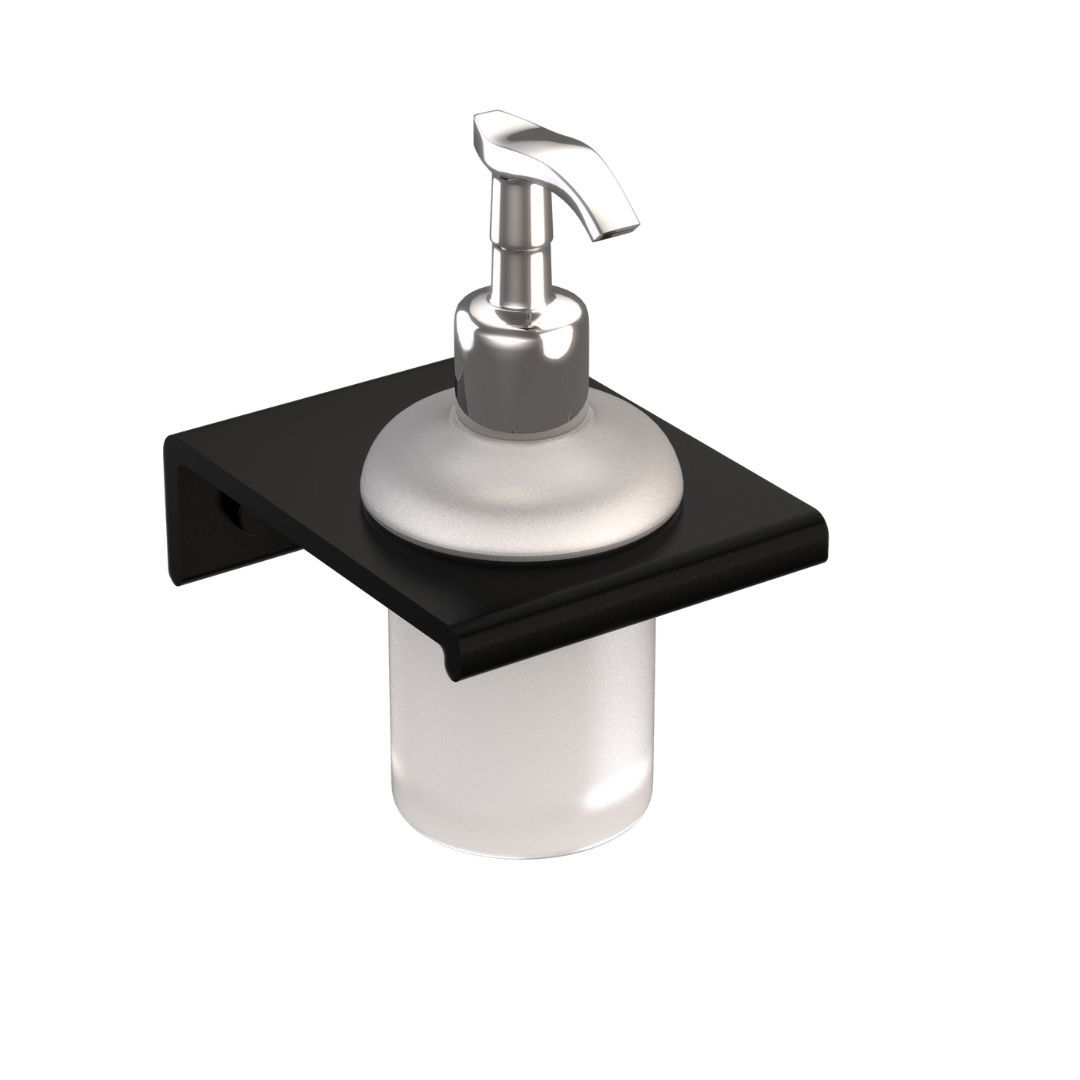 AURA MATT BLACK - LOTION DISPENSER