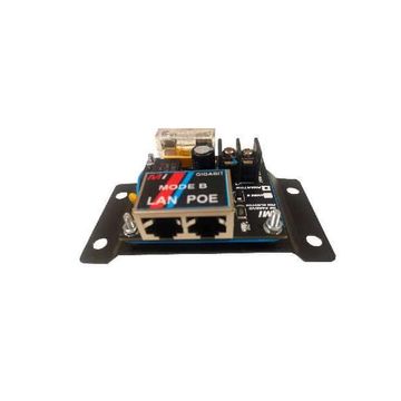 Passive Gigabit "Phantom" 4-Pair Passive Poe Injector. Fuse And Overvoltage Prot. 60V Max