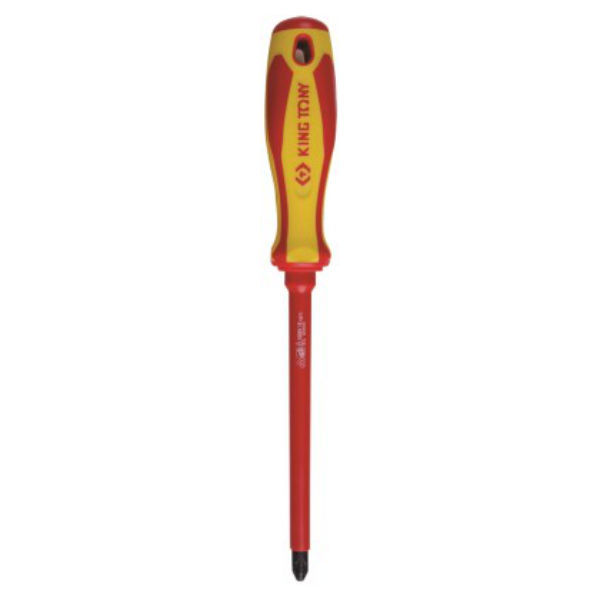 King Tony - Screwdriver Electrical Phillips #2X100mm Vde