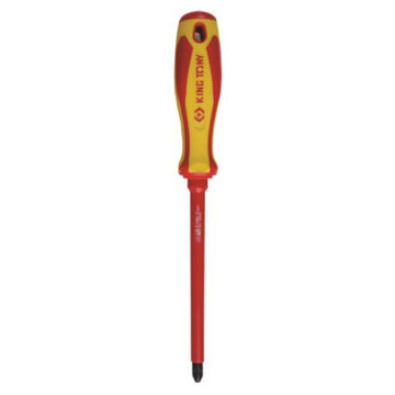 King Tony - Screwdriver Electrical Phillips #2X100mm Vde
